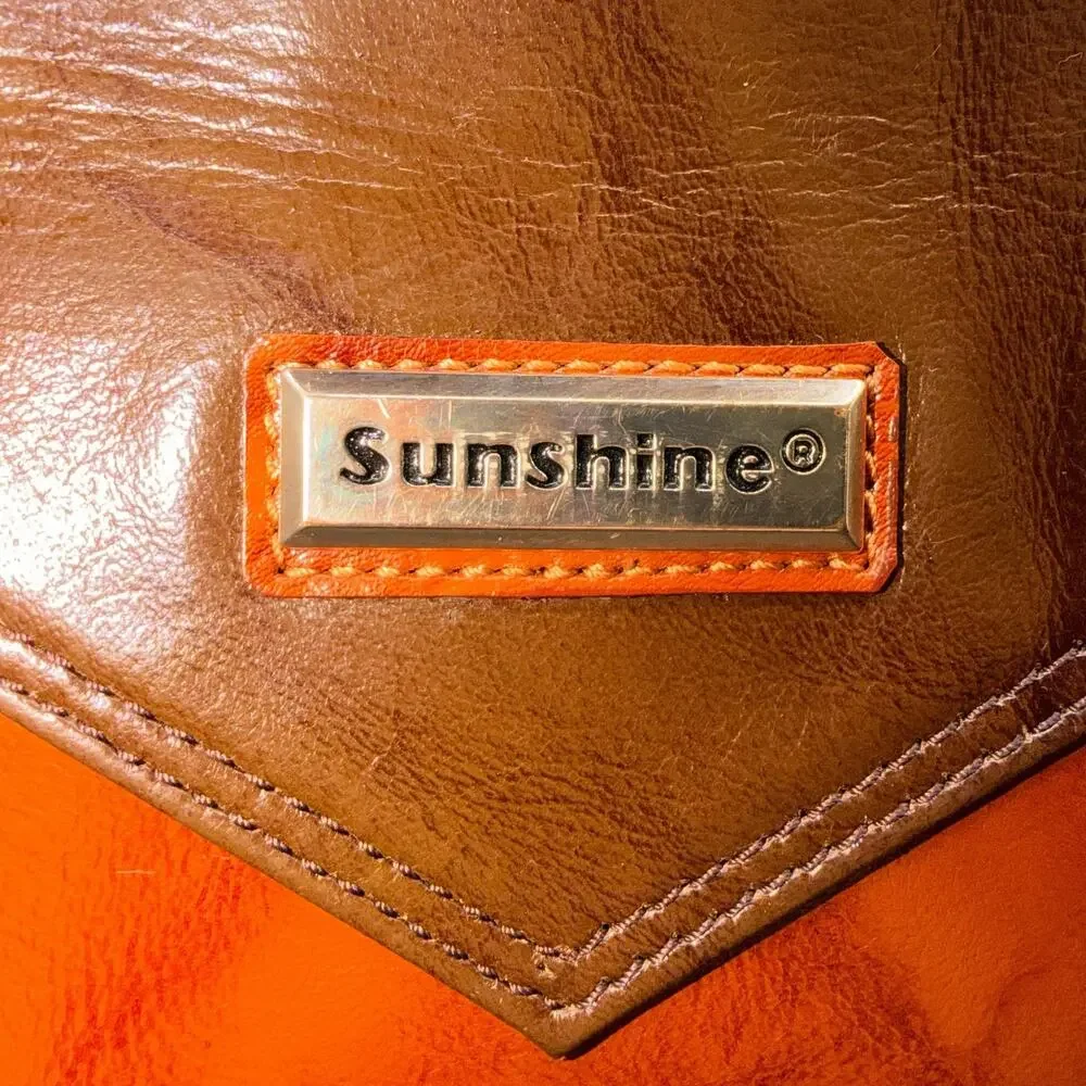 Sunshine Genuine Leather Brown Shoulder Bag Made in India